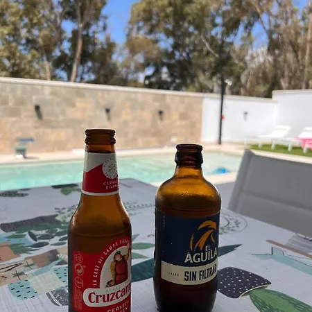 Bambu Sup - En Vejer Con Piscina Privada Vakantiehuis
